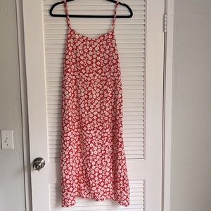 Toby Heart Ginger red flowery print dress